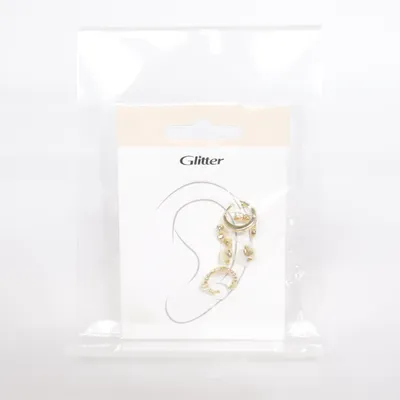 Ear cuff (Goud) van Glitter Onbekend materiaal