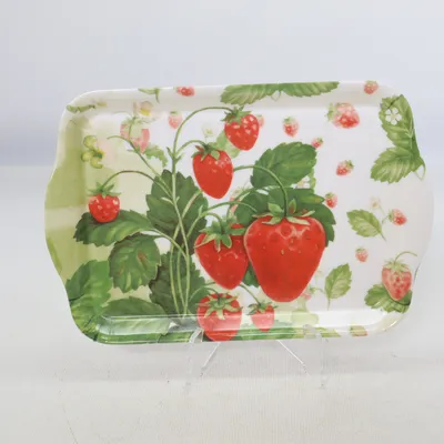 Tray (White, Multicolored)