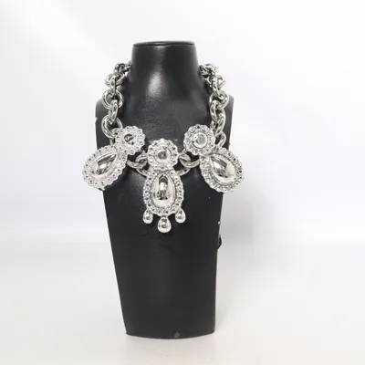 Necklace (Silver) from Glenn Martens x H&M Unknown metal