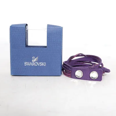 Armband (Lila, Flerfärgad) från Swarovski Okänd metall