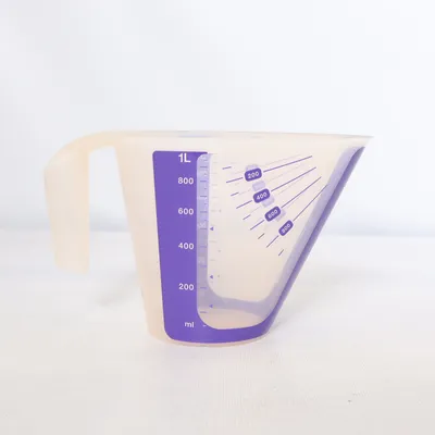 Maatbeker (Lila, Transparant) van Tupperware
