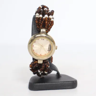 Wristwatch (Brown, White, Gold) from Avon