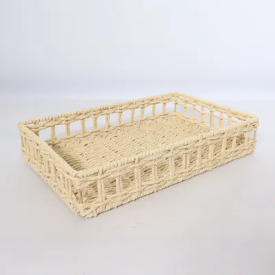 Rietenmand (Beige)