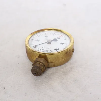 Air pressure gauge (Gold, White)