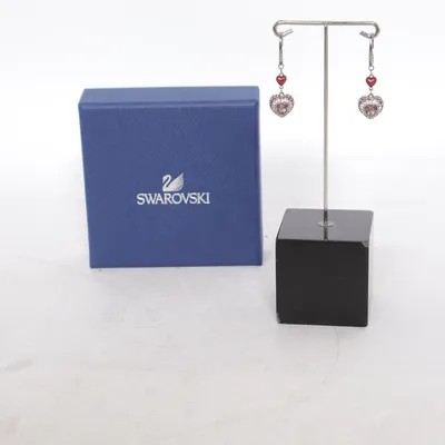 Örhängen (Rosa, Silverfärgad, Röd) från Swarovski Okänd metall