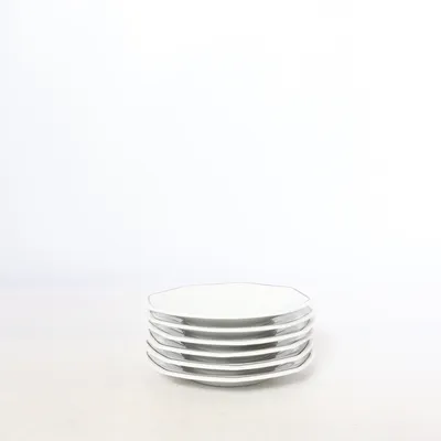 Petite assiette (Blanc, Noir) de Winterling