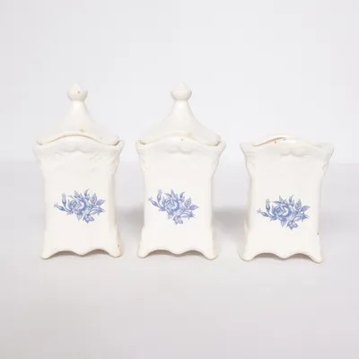 Kryddburk (Vit, Blå)