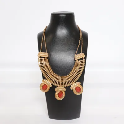 Ketting (Goud, Rood) van Zara Onbekend materiaal
