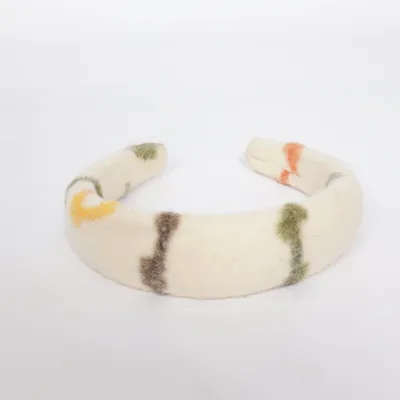 Diadem (Beige, Flerfärgad)