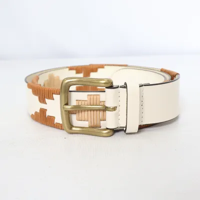 Ceinture (Blanc, Marron)