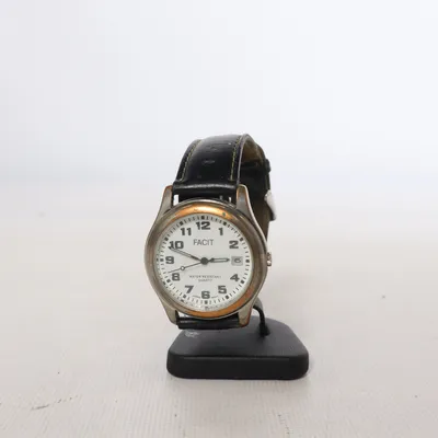 Wristwatch (Black, White) from Facit