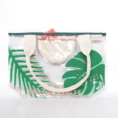 Beach bag (Transparent, Green, Red) from Benefit