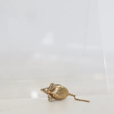 Pin (Gold) from Ballou Regd Unknown metal