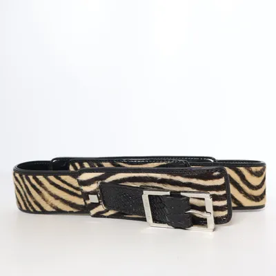 Riem (Beige, Zwart, Meerkleurig) van Karen Millen Leer
