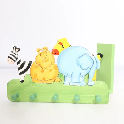 Clothes hanger (Green, Multicolored)