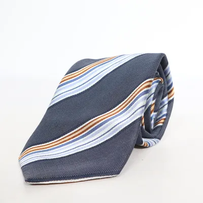 Slips (Blå, Brun, Flerfärgad) från Canali Silke