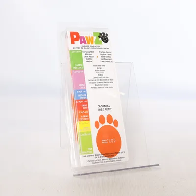Dog shoes (Orange) from Protex Pawz