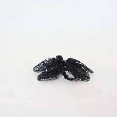 Brooch (Black) Unknown metal