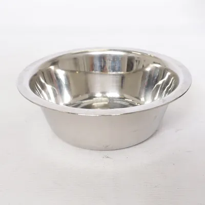 Matskål (Silverfärgad) från Hing.