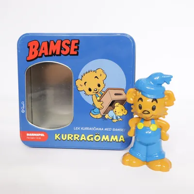 Leksaksfigur (Blå) från Bamse