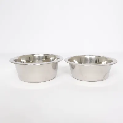 Matskål (Silverfärgad)