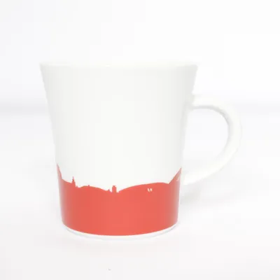 Mugg (Vit, Röd) från Kahla