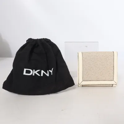 Portefeuille (Beige, Blanc) de DKNY