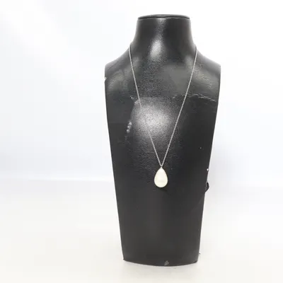 Necklace (Silver, White) from Pearls for Girls Unknown metal