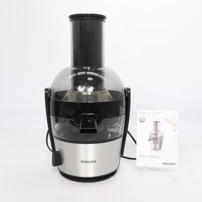 Juice centrifuge (Black, Silver) from Philips