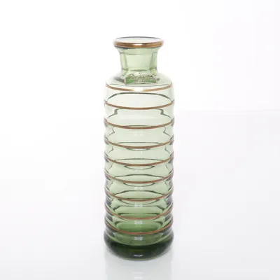 Vas (Grön, Guldfärgad) från Hovmantorp