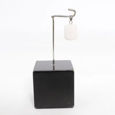 Hänge (Silverfärgad, Rosa) Okänd metall
