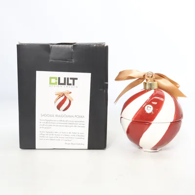 Christmas ornament (Kulgömma Polka) from Cult Design Sweden