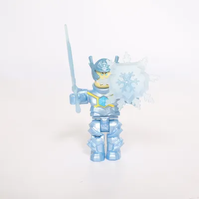 Actionfigur (Blå, Silverfärgad, Gul) från Roblox