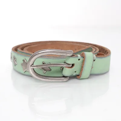 Belt (Green) from Bambrown Leather