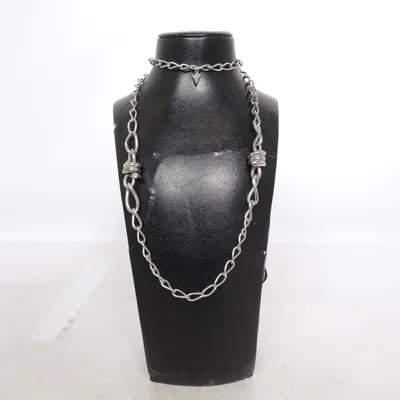 Halsband (Silverfärgad) från Guess Rostfritt stål