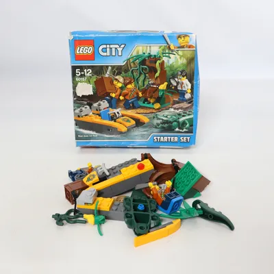 Jeu de construction (Jungle Starter Set 60157) de LEGO