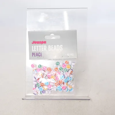 Perles en plastique (Peace) de Panduro Hobby