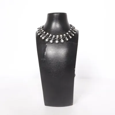 Necklace (Black) Unknown metal