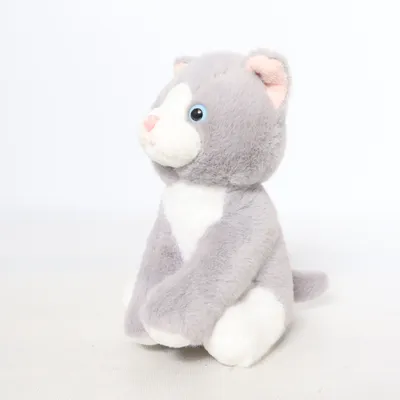 Soft toy (Gray, White) from Teddykompaniet