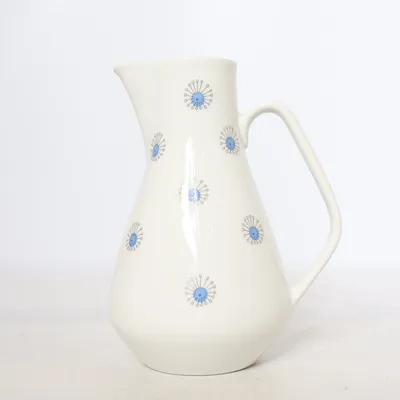 Kruik (Wit, Blauw) van Rörstrand