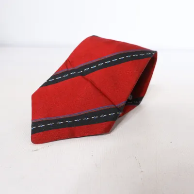 Stropdas (Rood, Zwart, Meerkleurig) van Reine Seide