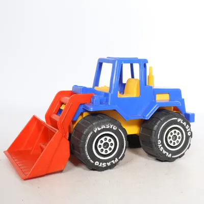 Toy car (Blue, Red, Yellow) from Plasto