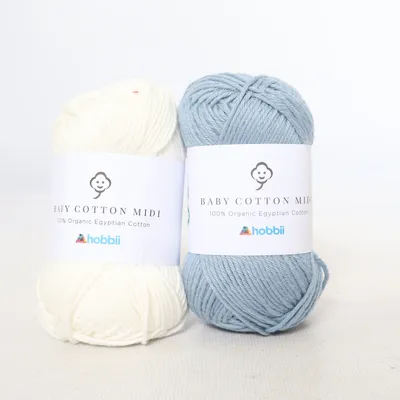 Garn (Baby Cotton Midi) fra Hobbii