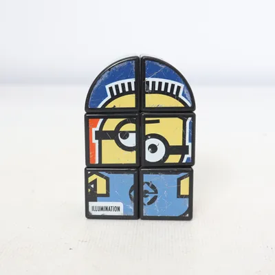 Rubik's cube (Blue, Yellow, Multicolored) from Illumination