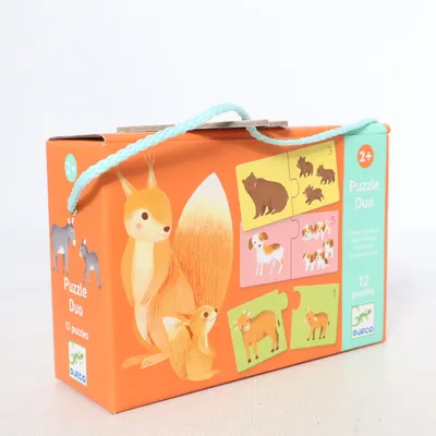 Activiteitenspeelgoed (Puzzle Duo) van Djeco