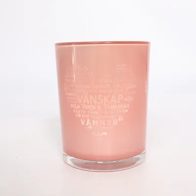 Candle holder (Pink) from Majas Cottage