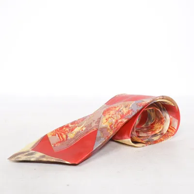 Tie (Red, Multicolored) from Bellini Polyester