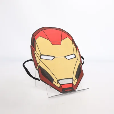 Maskerade masker (Rød, Guld, Sort) fra Marvel