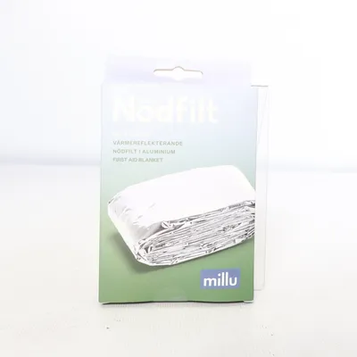 Nooddeken (Zilver) van Millu