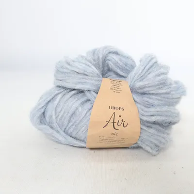 Yarn (Air) from Drops Alpaca wool, Polyamide